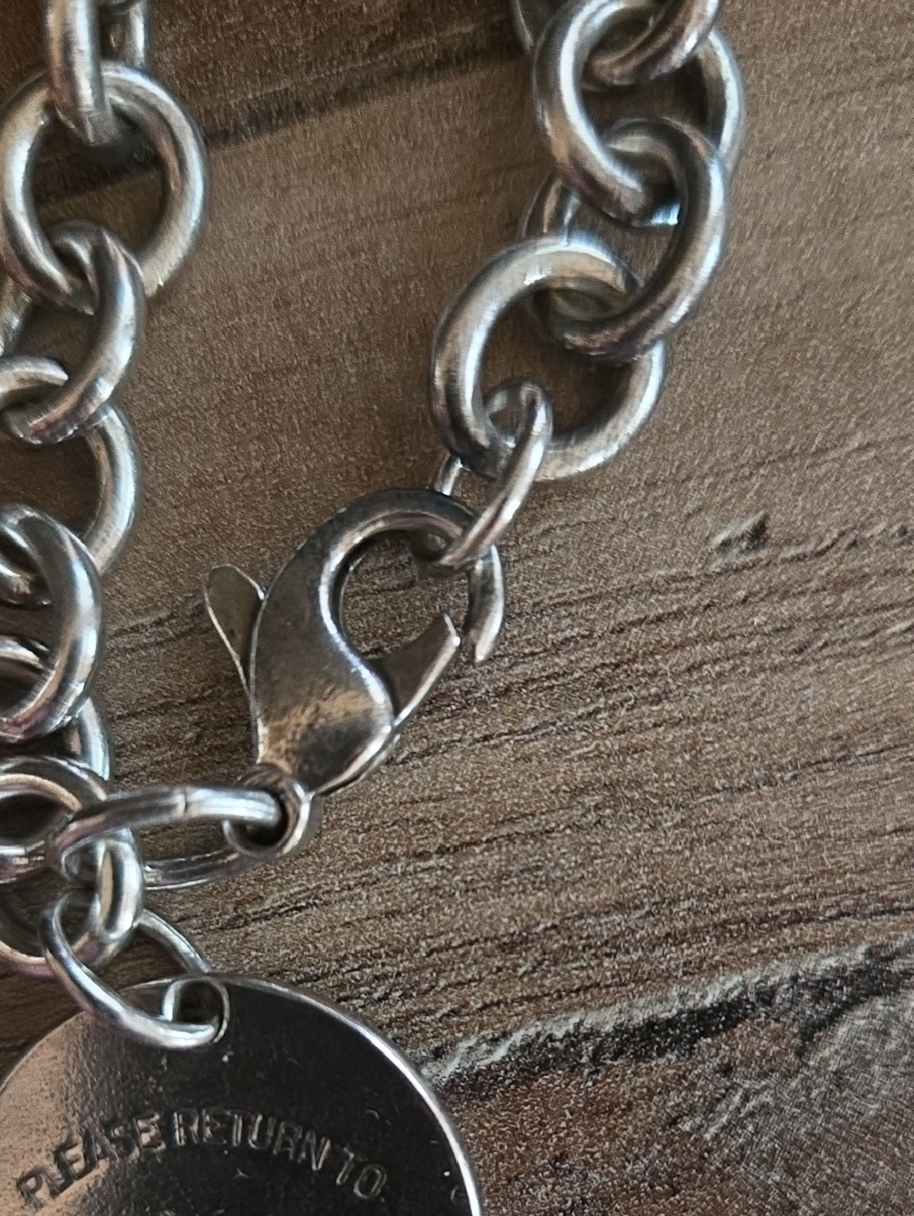 Tiffany & Co. Silver Round Return To Tiffany Bracelet - Picture 3 of 5